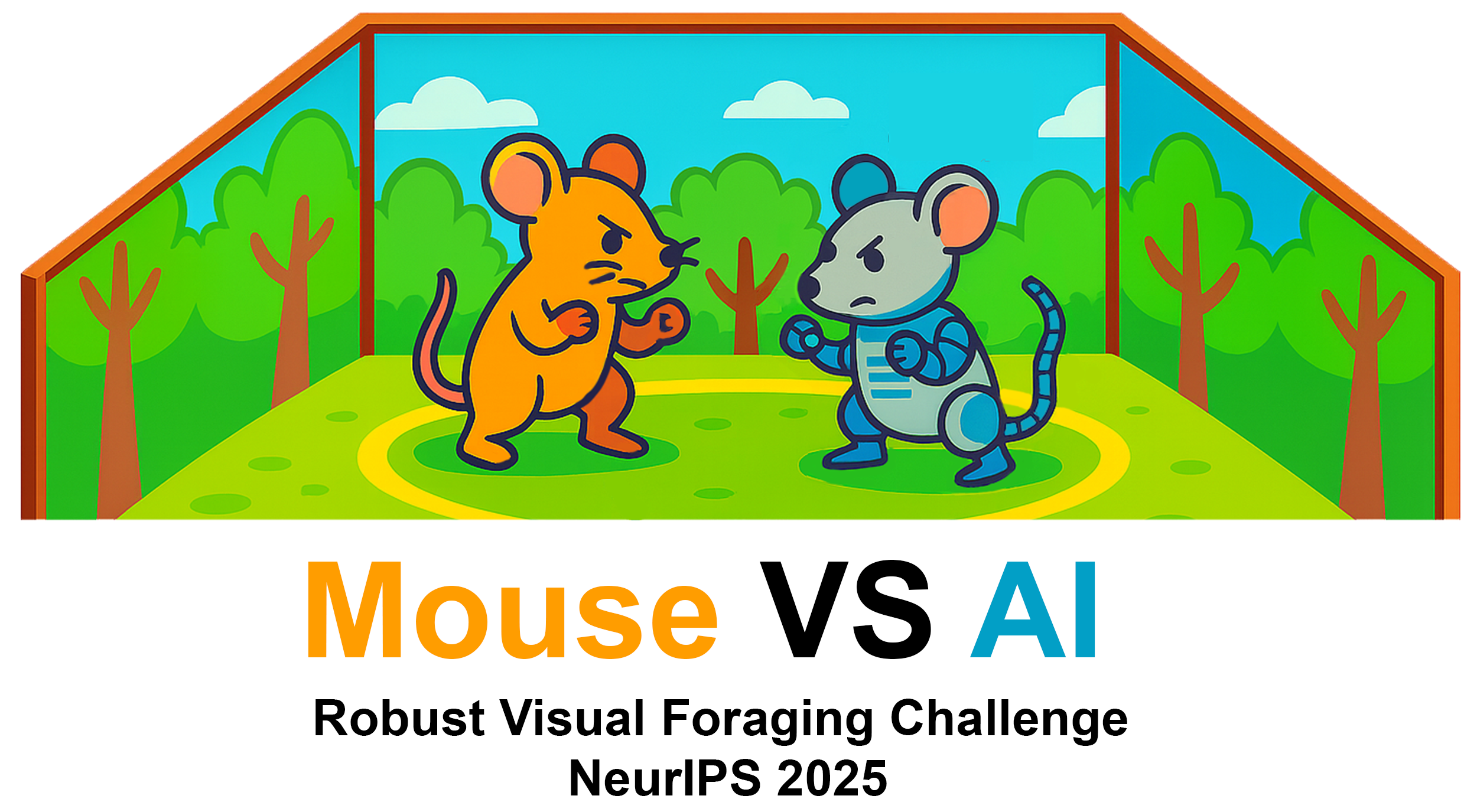 Robust Visual Foraging Challenge Banner